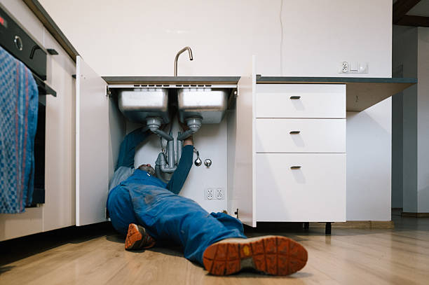 Professional Drain Cleaning technician working in Montgomery, MN